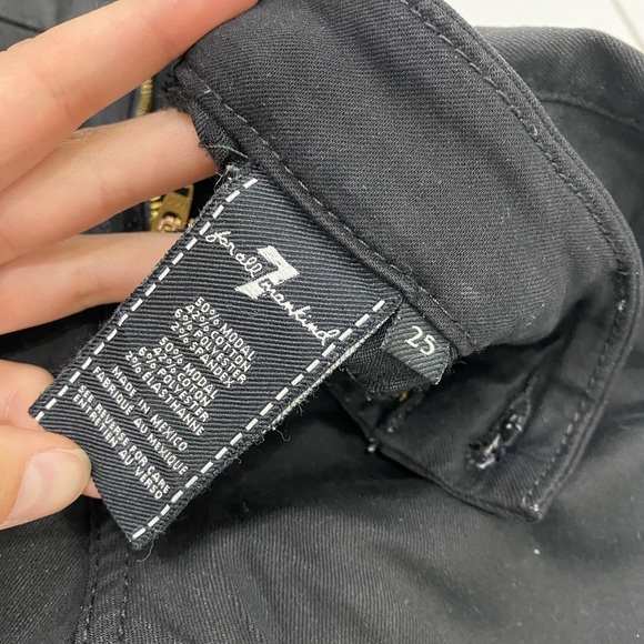 7 for all Mankind Skinny Ripped Jeans - Picture 13 of 16